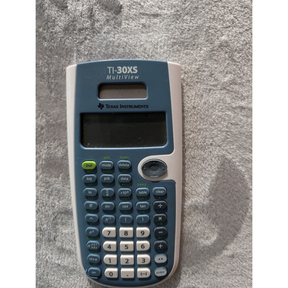 Texas Instruments TI-30XS MultiView Scientific Calculator - Blue - Picture 2 of 3